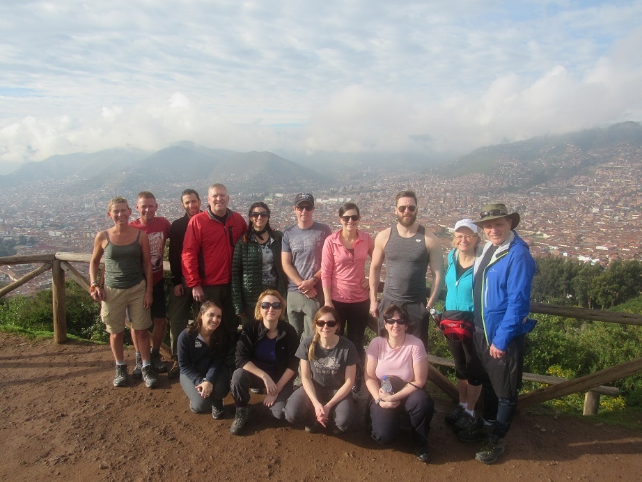 photo overlooking Cusco