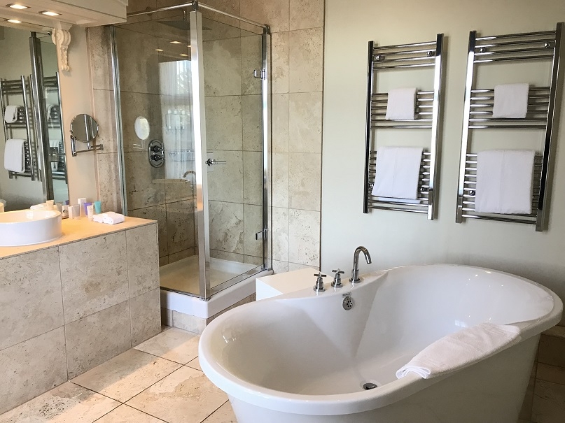 Talbooth House & Spa bathroom