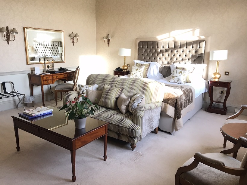 Luxury hotel review Brockencote Hall hotel Worcestershire