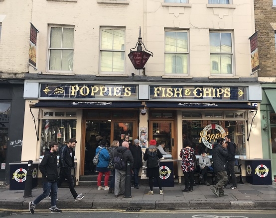 Poppie's Fish and Chips Spitalfields