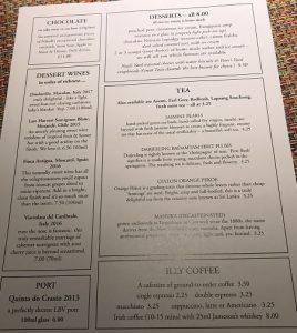 crown and castle orford menu