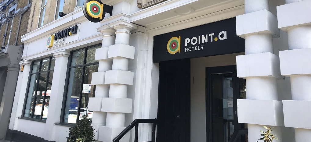Disco lights, friendly staff and great location at Point A hotel Kings Cross