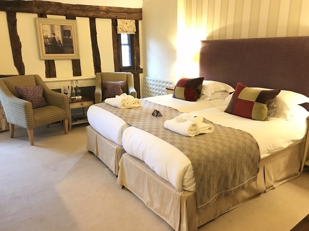 bedroom at The Swan at Lavenham