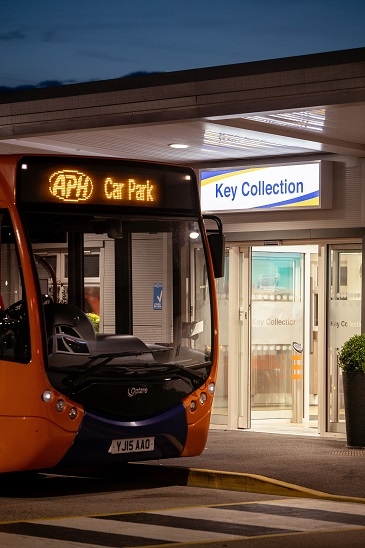 Arranging a hotel and parking at Gatwick airport transfer bus airport parking