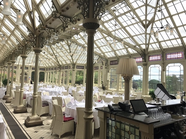 Orangery restaurant at Kilworth House hotel