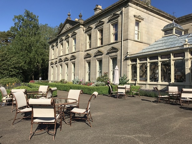 terrace at Kilworth House hotel