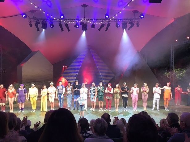 cast of Joseph at Kilworth House theatre