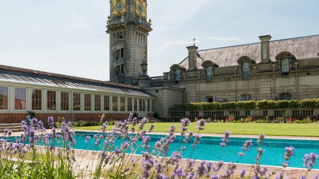 the swimming pool at Cliveden