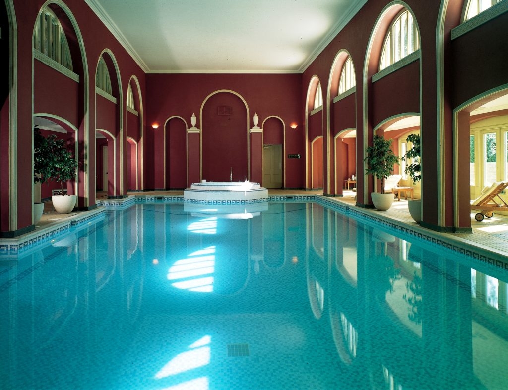 swimming pool at Hartwell House