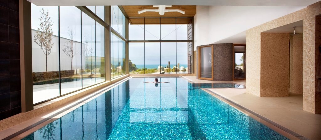 swimming pool at The Scarlet beautiful hotels with pools for the summer