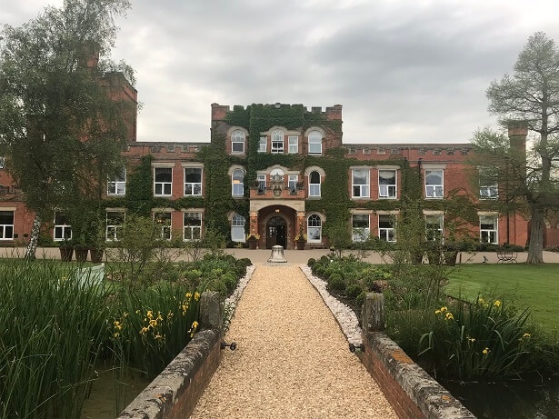 Exterior of Ragdale Hall spa