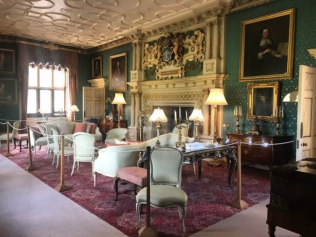 Drawing room Sherborne Castle