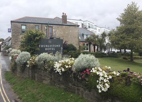 Thurlestone hotel entrance