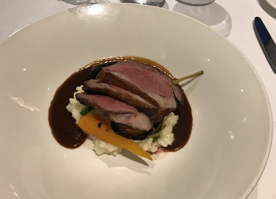 lamb with parmesan risotto 