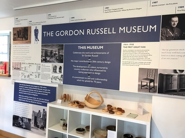 Gordon Russell Design Museum sign