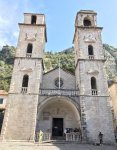 A 12th century church in Kotor Montenegro