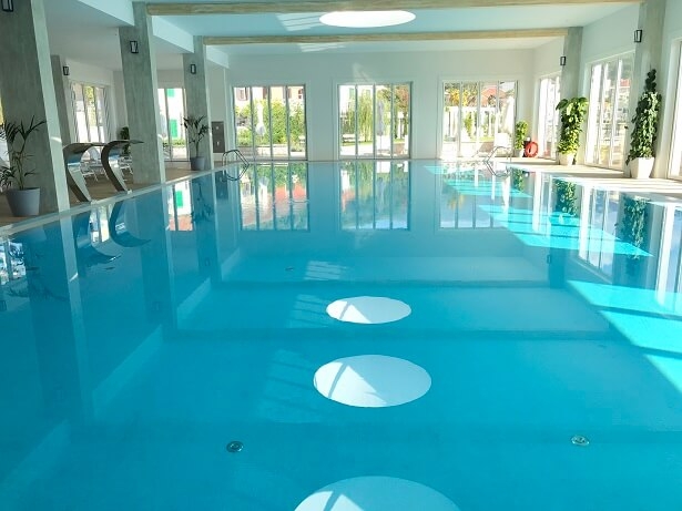 indoor pool at Lazure Montenegro