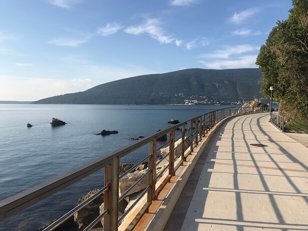 promenade at Herceg Novi