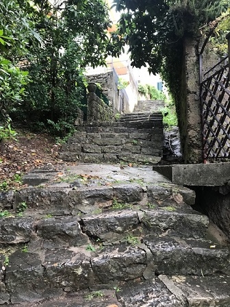 stone steps in Montenegro