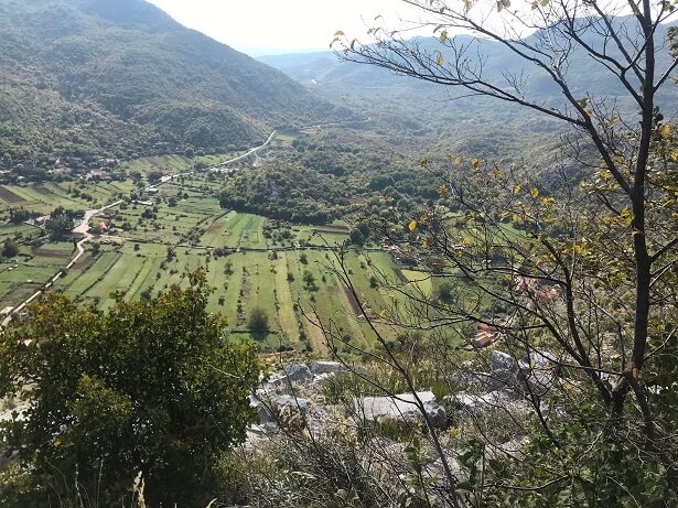 countryside in Montenegro