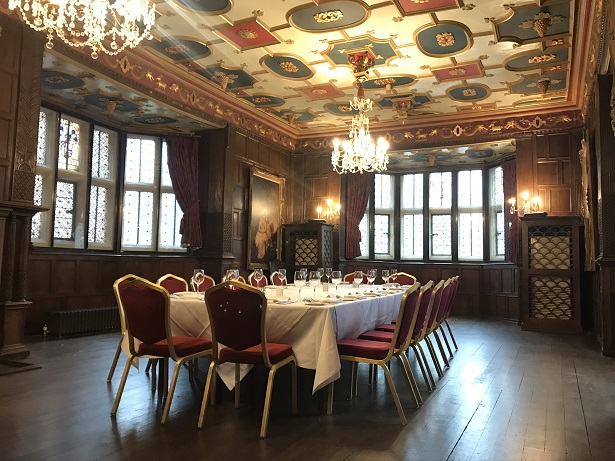 Historic Great Room at New Hall hotel Birmingham