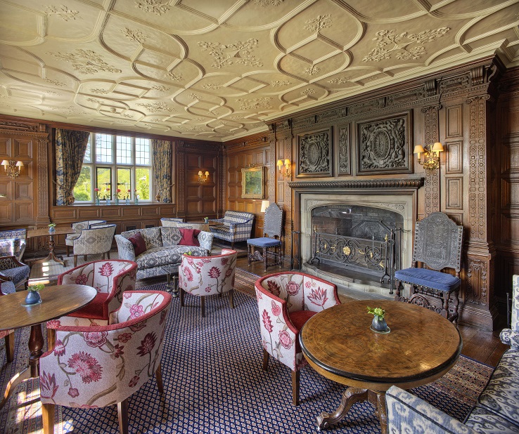 lounge at Gravetye Manor