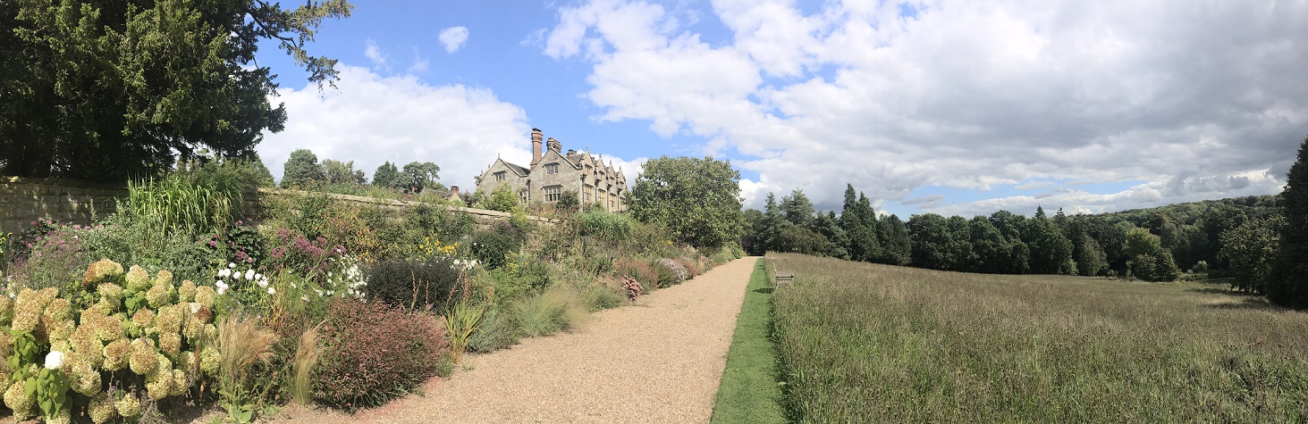 Gravetye Manor hotel grounds