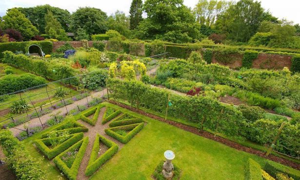 walled and kitchen gardens at Middlethorpe Hall