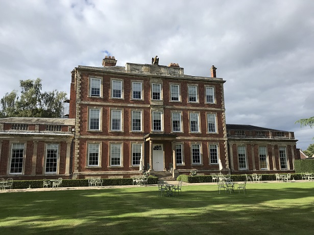 terrace at the rear of Middlethorpe Hall 