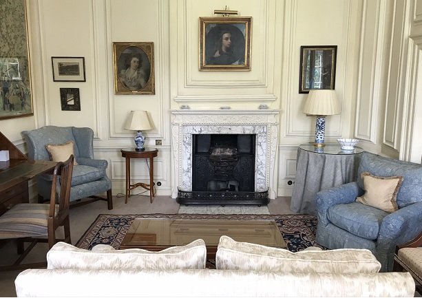 upstairs lounge at Middlethorpe Hall