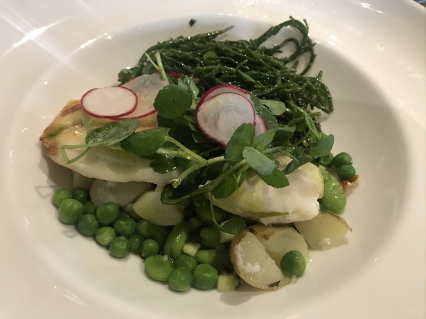 poached lemon sole