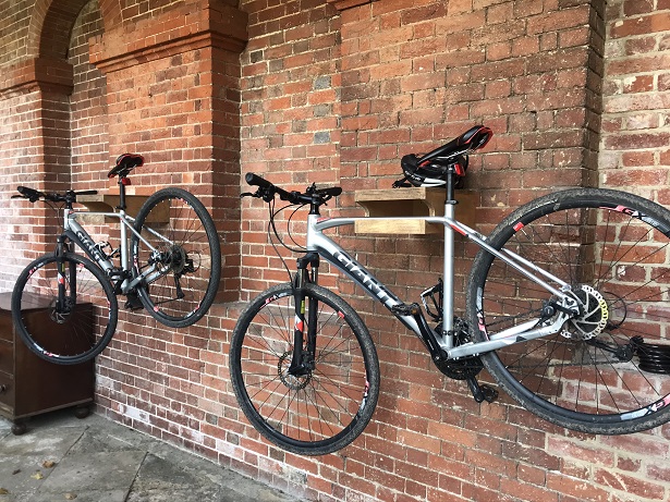 bikes for hire at Lainston House 