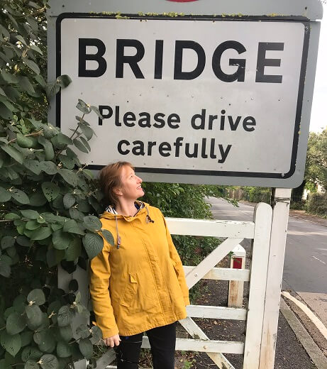 Bridge village Kent sign