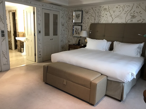 bedroom at The Stafford London