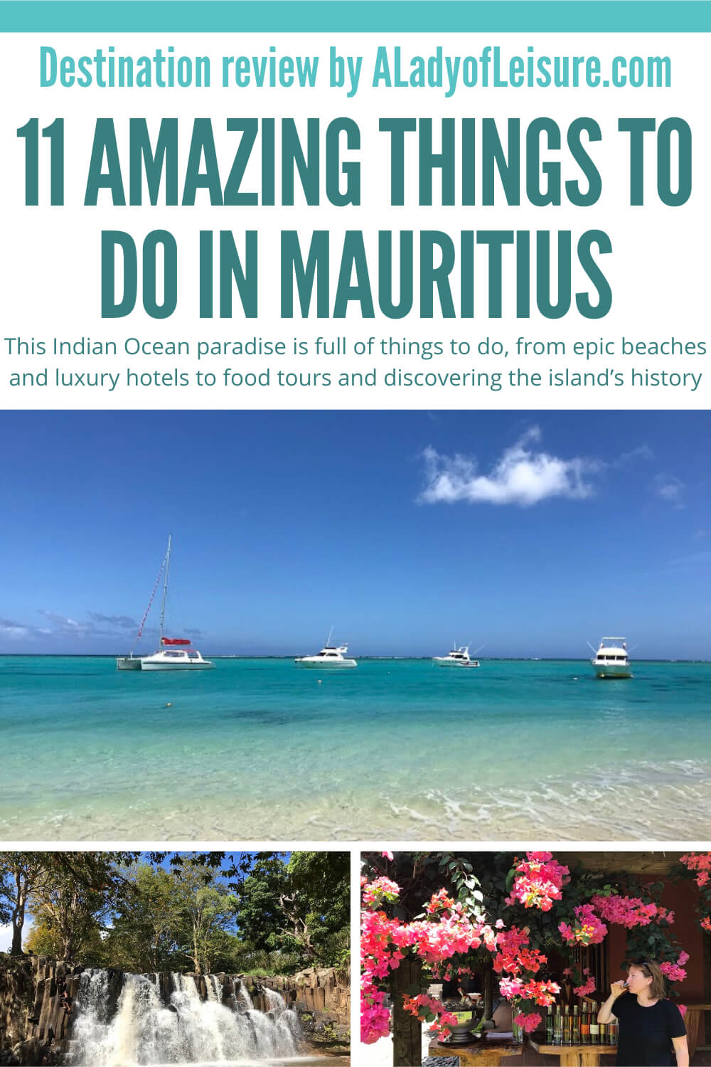 Things to do in Mauritius pinterest pin