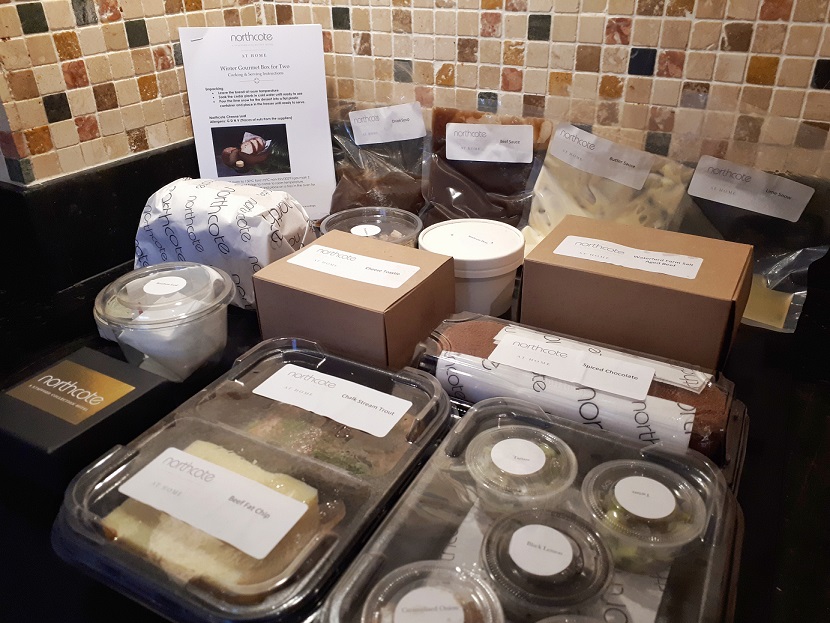 Northcote's Gourmet Box restaurant meal kit