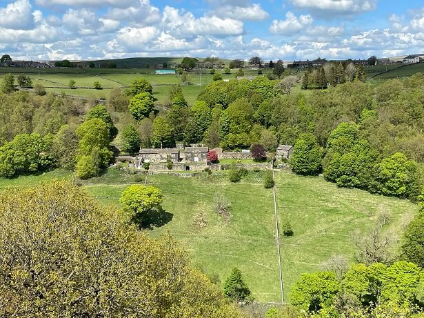 Arvon Foundation Lumb Bank in the sunshine