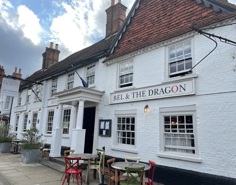 A castle, a canal and a cosy pub stay at Bel & The Dragon Odiham, Hampshire