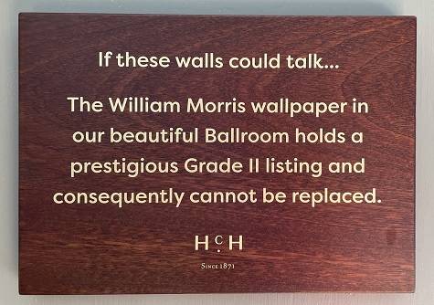 William Morris sign