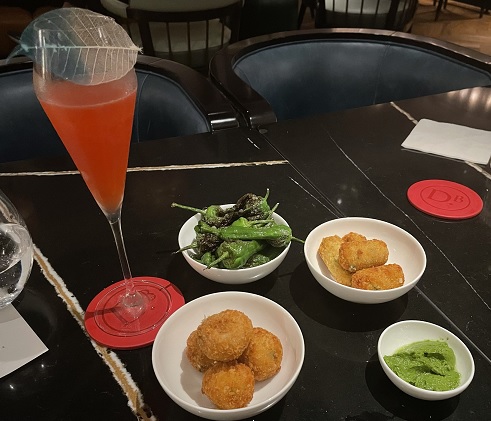 casanova cocktail and light bites at The Mayfair Townhouse hotel 