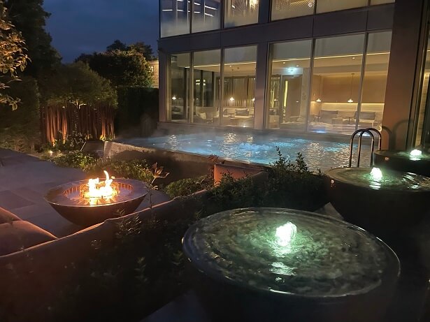 Sopwell House spa hot tubs