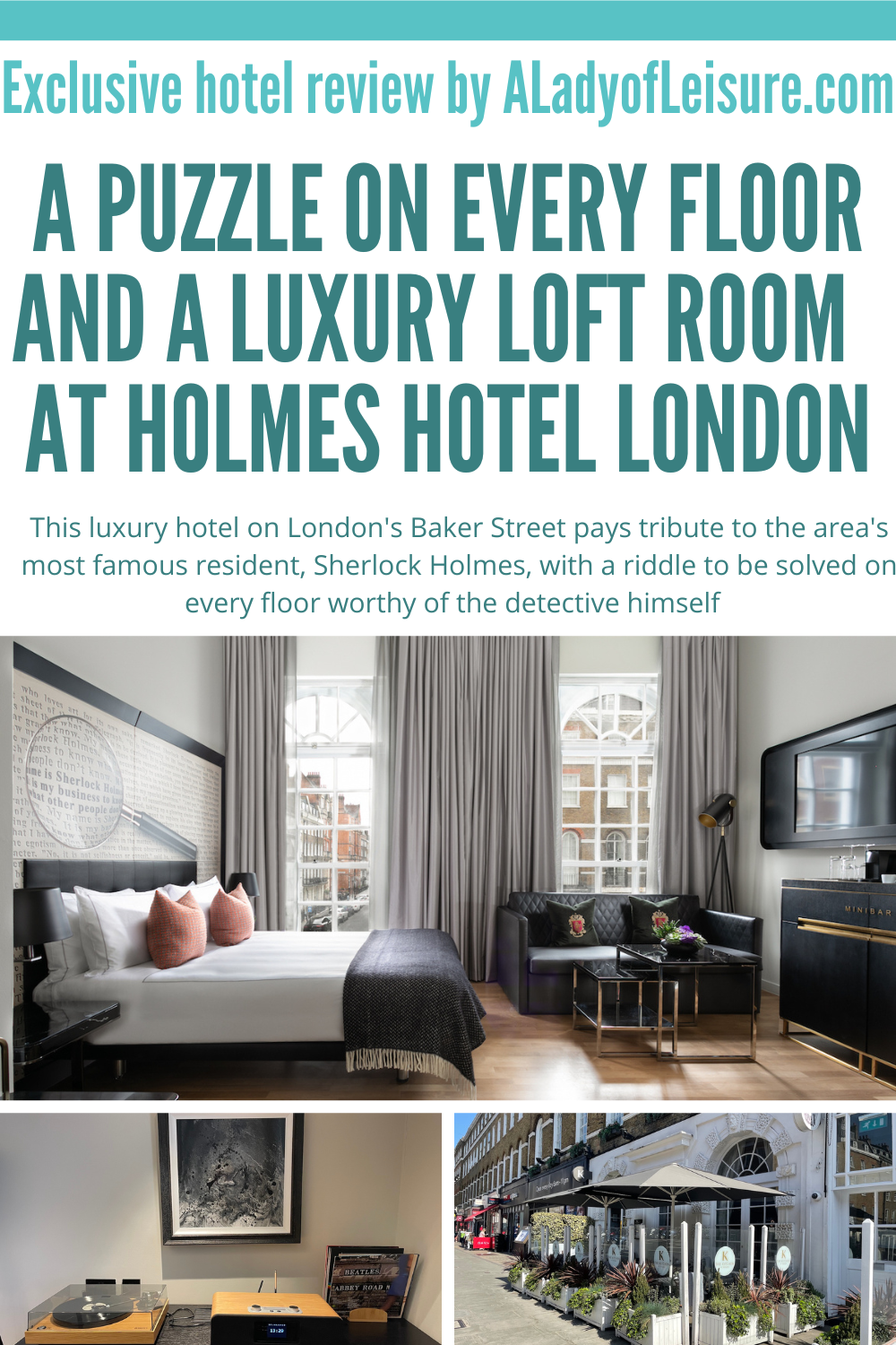 Holmes Hotel London pinterest pin