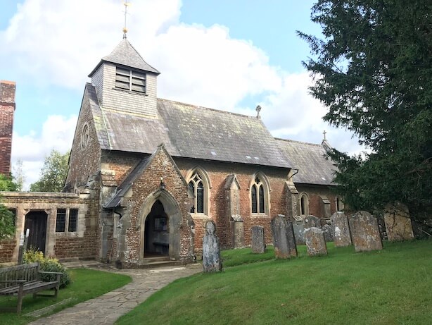 The church of St Peter's in Hambledon 