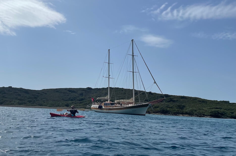 sailing in turkey holiday kayaking