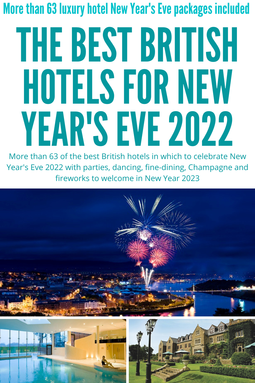 Best hotels for New Year's Eve by ALadyofLeisure.com