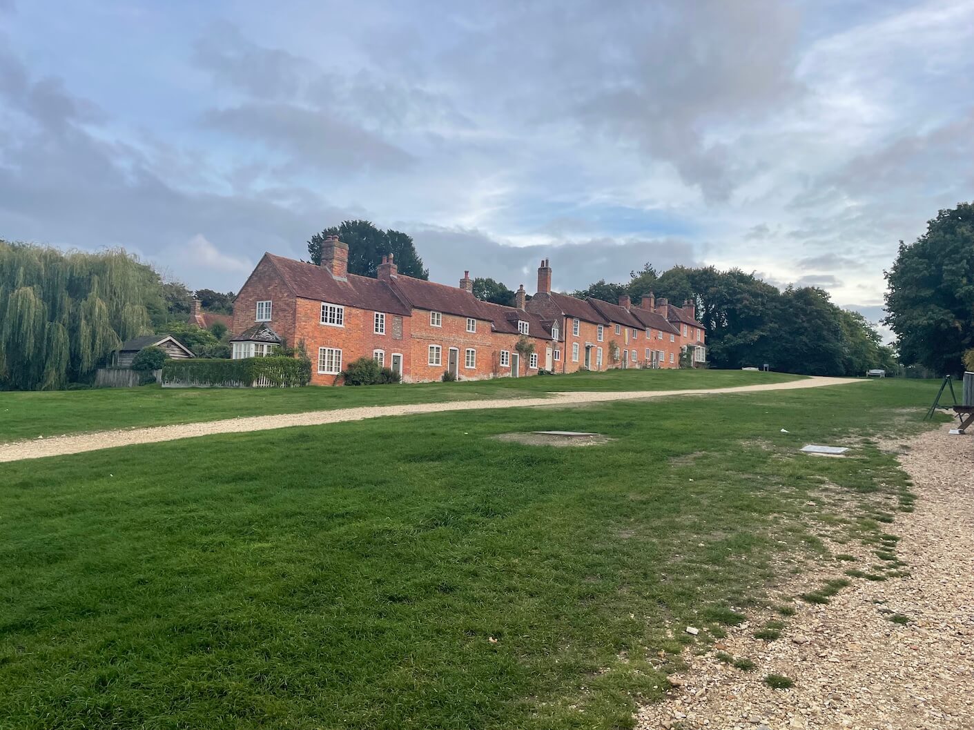 The former High Street of Buckler's Hard still contains the original 18th century cottages