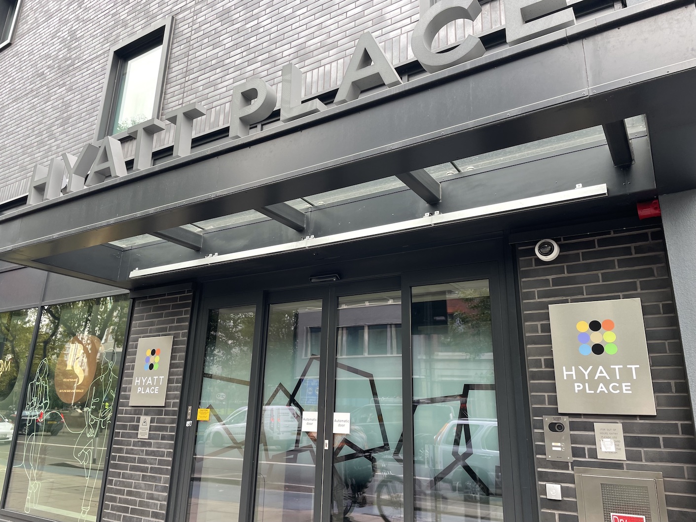 Hyatt Place London City East Hyatt Place London City East entrance