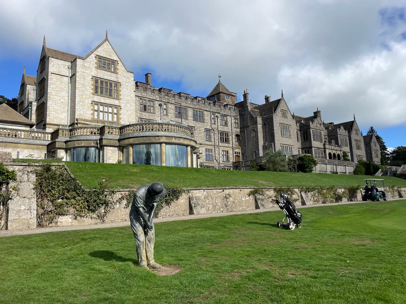 Bovey Castle hotel golf putting green 