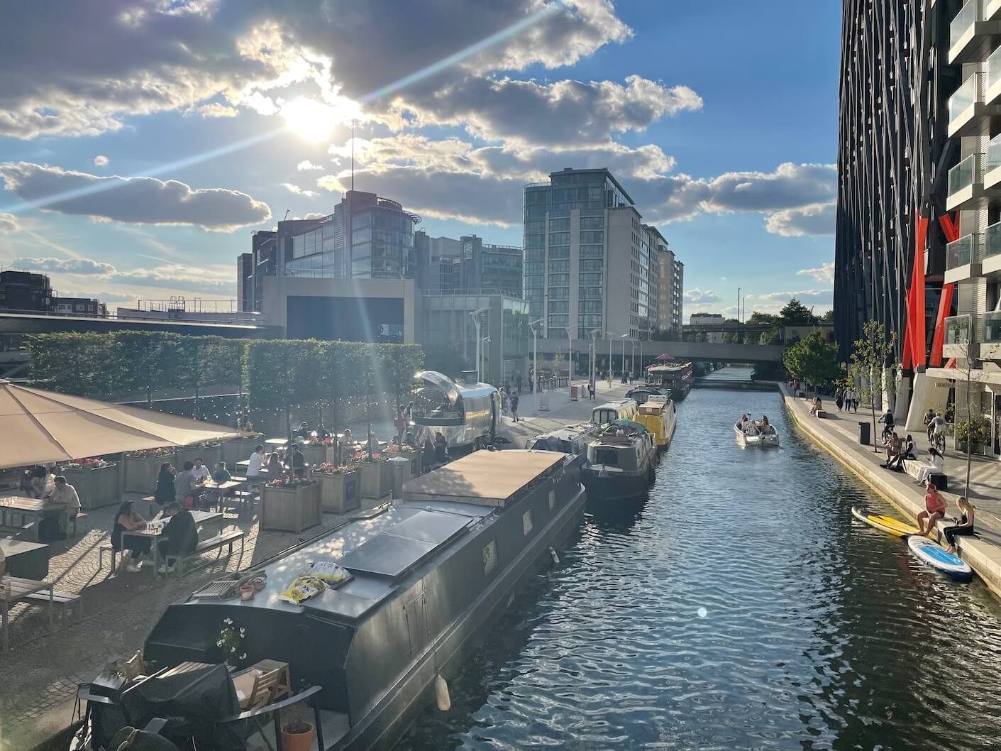 Grand Union Canal by Paddington Station