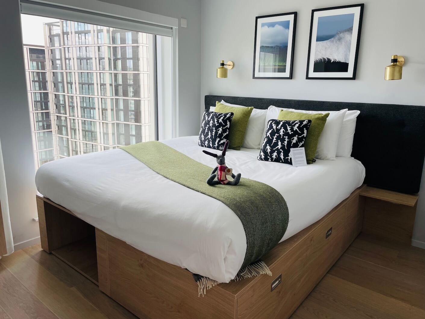My bedroom at Wilde Staycity Aparthotel in London Paddington My bedroom at Wilde Staycity Aparthotel in London Paddington